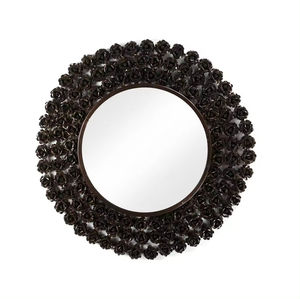 Miroir de luxe fantaisie personnalisé d'excellente qualité Nouveau miroir mural moderne personnalisé en gros Miroir mural moderne fait main en métal - Product Image 3