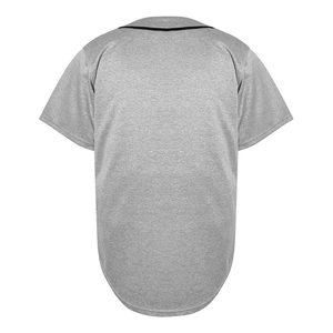 Jersey de béisbol personalizado de alta calidad para hombre, camiseta con botones, camiseta de béisbol transpirable de talla grande con número de nombre cosido personalizado - Product Image 2