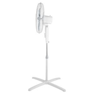 Ventilador de Pie STEELO 40PW Blanco y Gris con 5 Aspas, 50W, 40cm, Modelo AR5ST40PW - Product Image 2