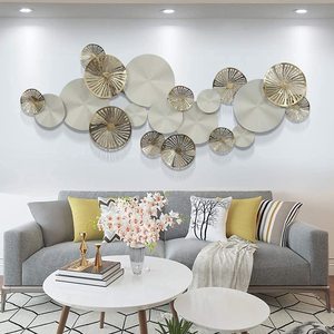 Sculpture murale de luxe en métal tenture murale Art décoration pour la maison artisanat affichage Art décoration de la maison. - Product Image 4