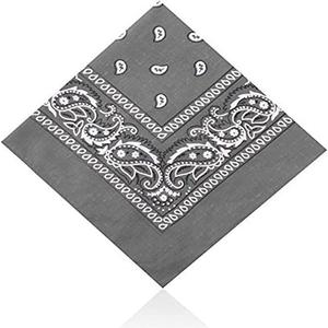Foulard bandana fait main carré, couleurs personnalisables, logo imprimé, produit de haute qualité, 100% soie coton, autres foulards - Product Image 6