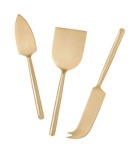 Juego de Cubiertos Negros Más Popular, Juego de Cuchillos para Queso de Acero Inoxidable de Alta Calidad, Estilo Elegante para la Mesa - Product Image 4