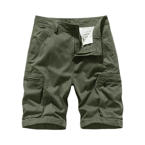 Shorts cargo décontractés pour hommes respirants, taille mi-haute, couleurs personnalisables, polyester/coton, écologiques, séchage rapide - Product Image 6