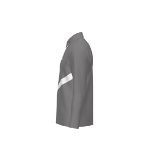 T-shirt décontracté à manches longues pour homme, coupe oversize, avec logo personnalisé imprimé par sublimation, 100 % coton épais - Product Image 3