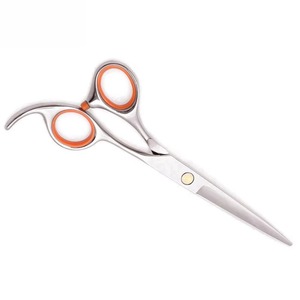 Ciseaux de barbier professionnels en acier inoxydable, lames aiguisées, coupe de cheveux précise et fluide, outil de coiffure de salon, usage professionnel - Product Image 5