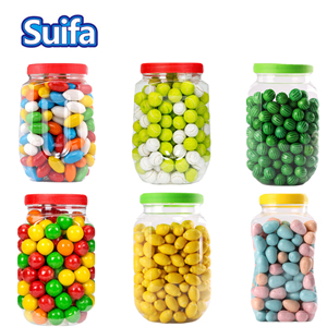 Ukuran kustom warna-warni berbagai macam buah Xylitol bulat jumlah besar permen karet permen permen karet bola - Product Image 1