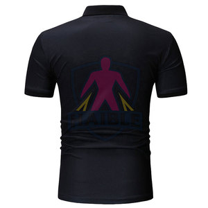 เสื้อยืดผู้ชายแบบถักเนื้อผ้าคุณภาพสูงทรงโอเวอร์ไซส์ สวมใส่สบาย แห้งเร็ว ระบายอากาศได้ดี รับผลิตตามแบบ มีสินค้าพร้อมส่ง - Product Image 2