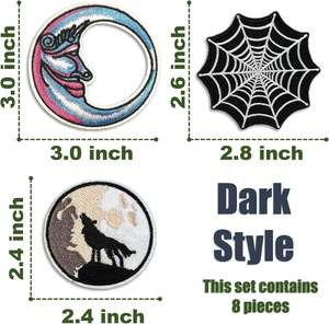 High Quality Custom Embroidered Badge <b>Iron</b> <b>on</b> 3D Embroidery Patches Low Price <b>Iron</b> <b>on</b> Patches Embroidery Patch twill fabric - Product Image 2