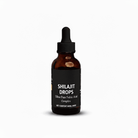 ODM & OEM disponible 60ml vente en gros 60ml pur résine de Shilajit de l'Himalaya extrait de plantes supplément liquide