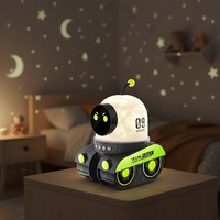 Mini projecteur de ciel étoilé LED, lampe robot, décoration de chambre, veilleuse pour enfants, veilleuse