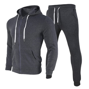 ชุดวอร์มผู้ชายแบบมีซิป น้ำหนักเบา ใส่สบาย เหมาะสำหรับฤดูหนาว  รับสกรีนโลโก้ กันลม คุณภาพสูง ระบายอากาศได้ดี แห้งเร็ว - Product Image 1