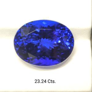 Tanzanite naturelle à facettes taille ovale pierre précieuse bijoux à bricoler soi-même utiliser des pierres précieuses de taille calibrée en vrac à des prix abordables en vrac - Product Image 2