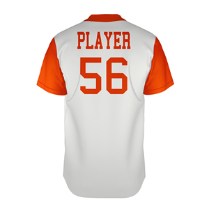 Maillot de baseball personnalisé à boutons, tissu doux, uniforme d'équipe et d'entraînement - Product Image 6