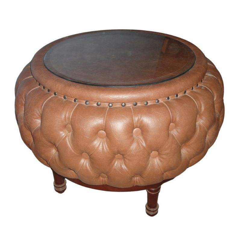 หนังสีน้ำตาล + ขาสีน้ำตาล