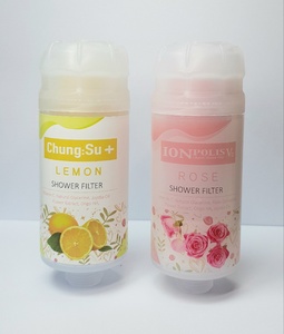 Filtro de ducha de carbón activado perfumado con vitamina C ionizador de SPA doméstico para eliminación de cloro para uso doméstico RV hecho en Corea - Product Image 1