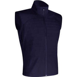 Dernier modèle de vêtements personnalisés, matelassés et respirants, sans manches, à la mode, coupe-vent et imperméable, gilet bouffant pour hommes - Product Image 5