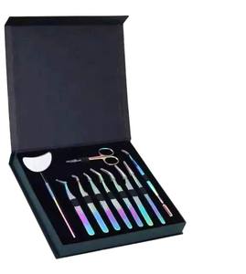 Pinzas profesionales para pestañas a bajo precio, herramientas de belleza de alta calidad, pinzas para pestañas, el mejor agarre, pinzas para pestañas, color beige - Product Image 1