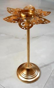 Gold Finished <b>Candle</b> Holder for Home and Christmas Decoration Handmade Metal <b>Candle</b> Stands for <b>Cheap</b> Price - Product Image 3