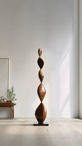 Sculpture en bois faite à la main avec un design animal parfait pour un décor inspiré de la nature et des chambres sur le thème de la faune - Product Image 6