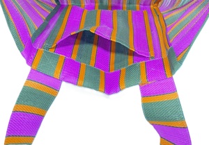 Grands sacs à provisions en PP tissé à motif personnalisé, respectueux de l'environnement, fabriqués en Inde avec mailles en plastique polypropylène recyclé durable-Options en vrac - Product Image 4