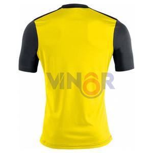 2025 nuevo diseño personalizado con su propio logotipo Venta caliente Camiseta de fútbol en color sólido Adultos Camiseta de fútbol Diseño de servicio OEM - Product Image 2