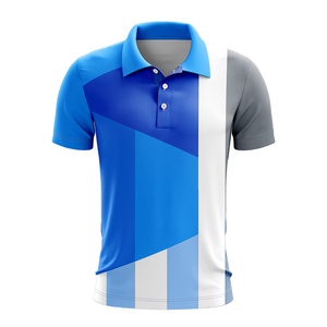 Séchage rapide respirant hommes sec s'adapte sport Golf polos couleur unie Polo T-shirt pour hommes - Product Image 2
