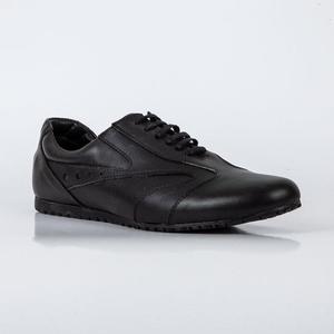 Scarpe sportive nere da uomo stringate - Product Image 2
