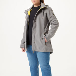 Nuevo estilo, chaquetas Softshell para mujer, cierre impermeable con cremallera, chaquetas Softshell cálidas de invierno para exteriores de alta calidad - Product Image 1