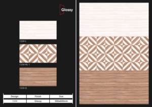 Carreaux muraux en céramique modernes 300x600mm pour salle de bain et cuisine, finition brillante ou mate, texture effet sucre, design mural intérieur luxueux - Product Image 4