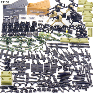 Ww2 Military <span class=keywords><strong>Mini</strong></span> Guns Army Soldier Swat Tactical Gear Ladrillos <span class=keywords><strong>Mochila</strong></span> Armadura Chaleco Equipo <span class=keywords><strong>militar</strong></span> Juego de armas - Product Image 3