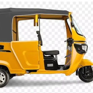 รถสามล้อเครื่องยนต์เบนซิน ORIGINAL NEW TVS King Deluxe รุ่น 3 ล้อ สีเหลืองทอง - Product Image 5