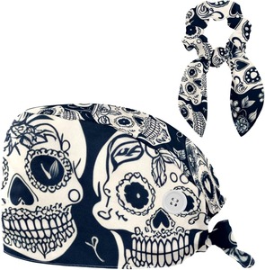 Vente en gros de bonnet chouchou unisexe adulte fermeture à cordon respirant durable équipement d'hygiène direct d'usine bonnets de gommage à bas quantité minimale de commande - Product Image 2