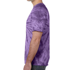 Venta al por mayor ropa de hombre Camiseta 100% algodón Streetwear Casual logotipo personalizado Tie Dye camisetas precio razonable microfibra Oem - Product Image 3