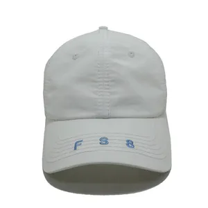 หมวกเบสบอลหมวกผ้ากันน้ำคุณภาพสูงออกแบบได้เองโลโก้แบรนด์พ่อหมวกแห้งเร็วจากโรงงานที่ดีที่สุด