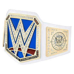 Ceinture de champion du monde poids lourd Ronpex International - Laiton, zinc et cuir, haute qualité, personnalisable, unisexe - Product Image 4