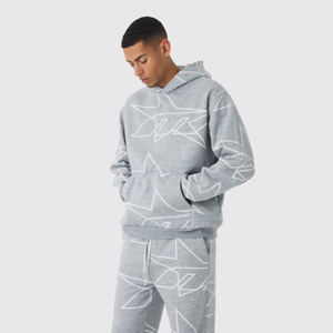 Jersey de sudadera con pantalón acampanado de dos piezas, traje de sudor acampanado, venta al por mayor, ropa de invierno para hombre, ropa deportiva para hombre - Product Image 3