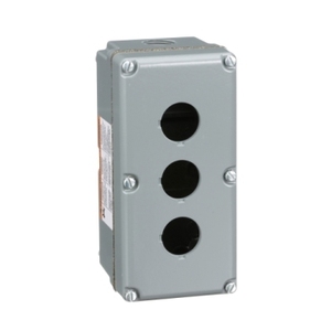 Per SCHNEIDER ELECTRIC 9001KY3 Stazione di controllo in alluminio 30V 3 fori vuoti - 9001K - Product Image 1
