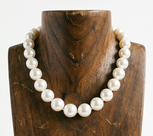 Collar de Perlas de Agua Dulce Cultivadas de Alta Calidad, Hecho a Mano, Varios Tamaños y Formas, Cadena Clásica de Perlas, Gemas Rudra para Mujer - Product Image 1