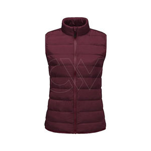 Personalizado de moda acolchado Puffer cálido y elegante de invierno Puffer chalecos de las mujeres - Product Image 6