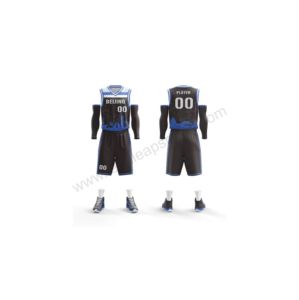 ชุดเครื่องแบบบาสเก็ตบอลชุดกีฬาบาสเก็ตบอลพิมพ์ลายโลโก้ตามสั่ง - Product Image 3