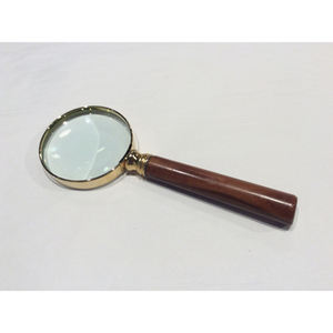Lupa Vintage con marco de Metal 10X con lente de Zoom de textura antigua Mango antideslizante plegable para uso de teléfonos inteligentes y tabletas - Product Image 6