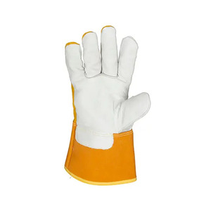 Gants de sécurité de conception de logo personnalisé de haute qualité soudage TIG cuir résistant à la chaleur avec fonctions de travail - Product Image 4