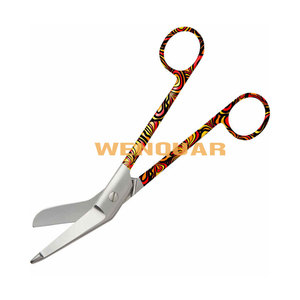 Tijeras para Vendas Lister de 5.5 Pulgadas, Doradas, Hechas a Medida, de Acero Inoxidable de Grado Médico Premium, Instrumento Manual - Product Image 4
