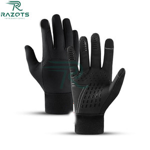 Durable Thermal <b>Touch</b> <b>Screen</b> Leather <b>Gloves</b> with Eco-Friendly Breathable Design for Outdoor Daily Use-Classical Style - Product Image 1