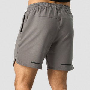 กางเกงขาสั้นผ้าคอตตอนสำหรับผู้ชาย, กางเกงซับเหงื่อผ้าฝ้ายสวมใส่สบายสไตล์กลางเอวระบายอากาศได้ดีทนทานลายพื้นน้ำหนักเบาผลิตในปากีสถาน - Product Image 2