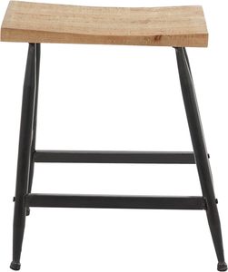 Taburete de hierro de nuevo diseño hecho a mano personalizado, sillas de restaurante y bar para hogar con madera para acampar, proveedor de Fabricante al por mayor - Product Image 2