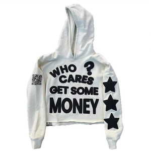 เสื้อฮู้ดสวมหัวโอเวอร์ไซส์อนิเมะใส่ได้ทั้งชายและหญิงโฟมโลโก้แบบกำหนดเองสำหรับ100% ขนแกะรุ่นใหญ่ระบายอากาศได้ดีสำหรับฤดูหนาว - Product Image 4