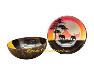 กะลามะพร้าวขัดเงางานฝีมือจากเวียดนามเป็นมิตรต่อสิ่งแวดล้อม - Product Image 6