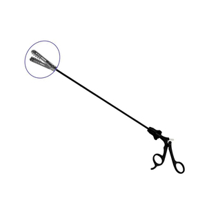 Forceps à fenêtres manuels 36 cm, dents arrondies semi-agressives, acier inoxydable, outil chirurgical laparoscopique - Product Image 5