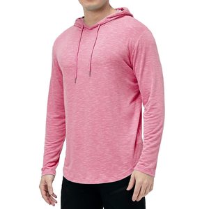 OEM Logo Stylish Fashion Lightweight Autumn Hoodies Men Gym Pullovers Cotton Fleece Customized Breathable Eco-Friendly - Product Image 5
